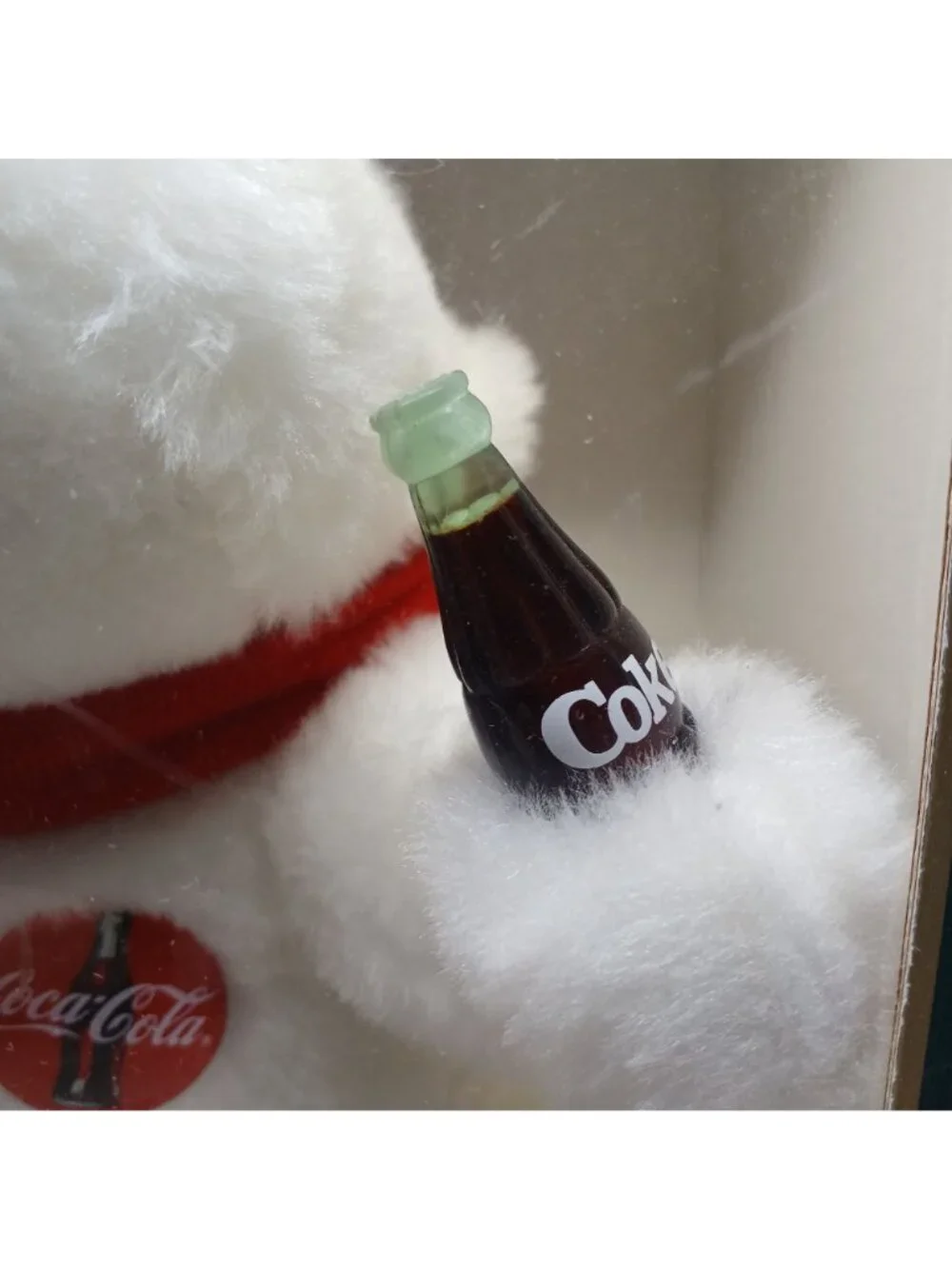 Coca-Cola Animation Collection Plush Polar Bear Bottle Box Works Skate Music WST